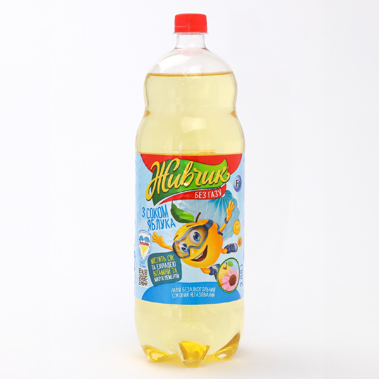 Băutură răcoritoare necarbogazoasă Zivchik cu suc de mere